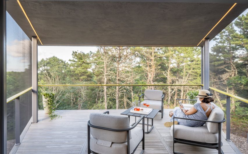Octagon house in Cape Cod