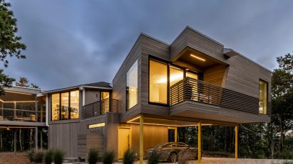 Octagon house in Cape Cod