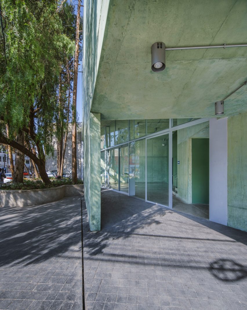 Green building in Mexico City
