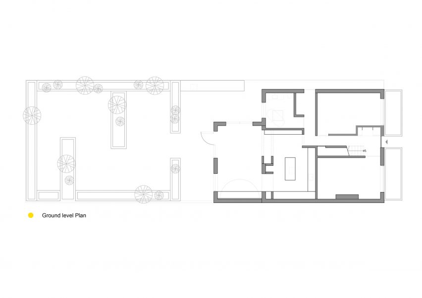 Plan of Arch House by Polysmiths