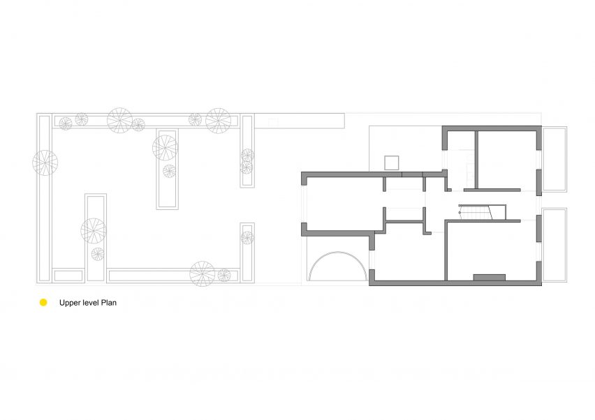 Plan of Arch House by Polysmiths