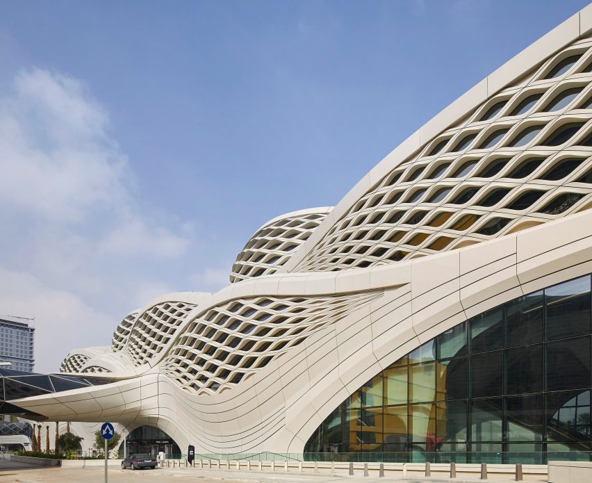 King Abdullah Financial District Metro Station by Zaha Hadid Architects