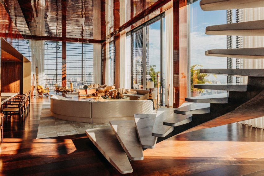 Rosewood São Paulo penthouse by Philippe Starck