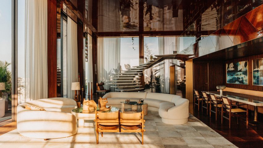 Rosewood São Paulo penthouse by Philippe Starck