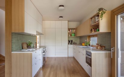 Kitchen of Seattle home by SHED