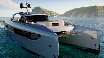 Yves Béhar designs electric hybrid superyacht “for silent ocean exploration”