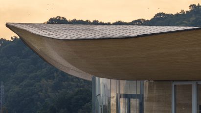 Bamboo Gate community facility by Kengo Kuma and Associates