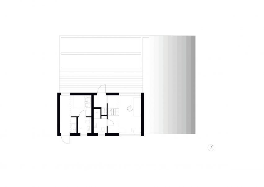 Ground floor plan Atelier Nyp by Studio Bua