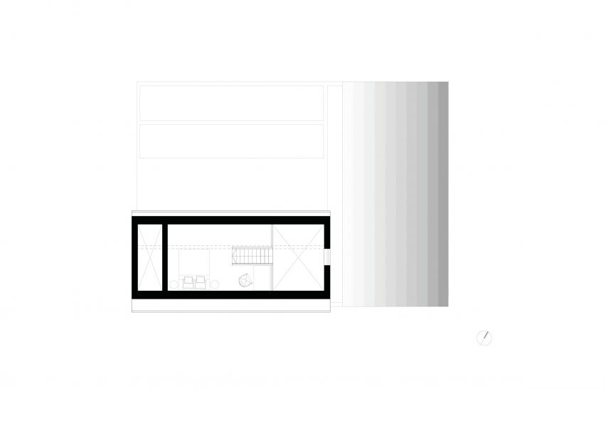 Loft plan Atelier Nyp by Studio Bua
