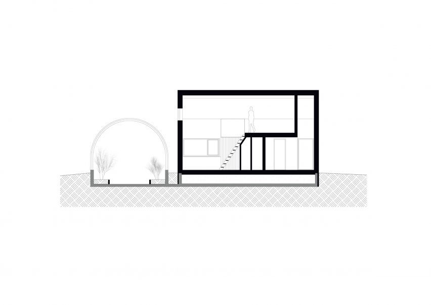 Section Atelier Nyp by Studio Bua