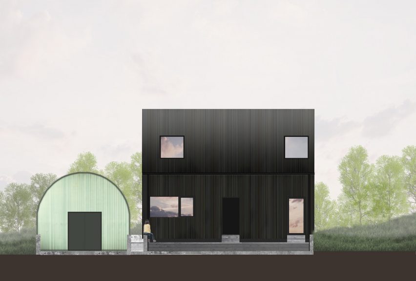 Northwest elevation Atelier Nyp by Studio Bua