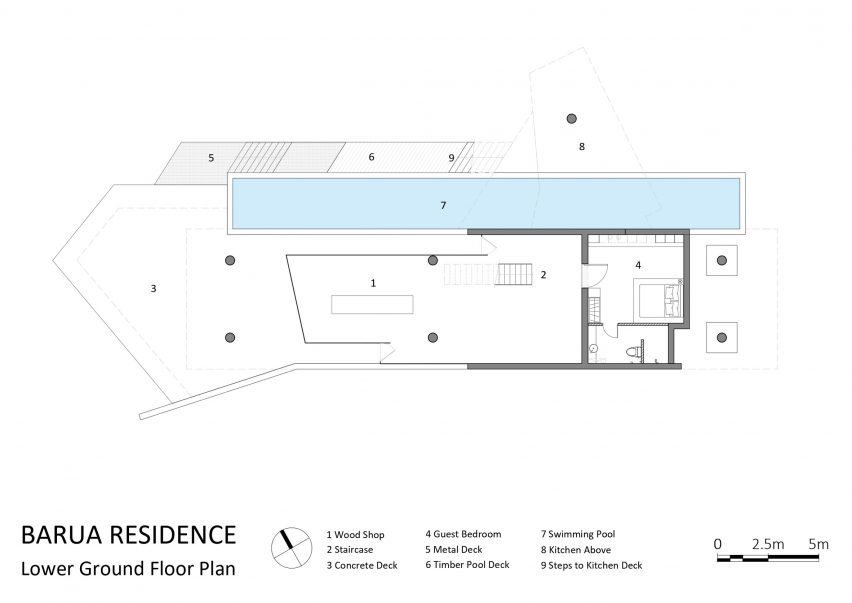 Drawings of India’s “first” mass timber residence by Architecture Discipline
