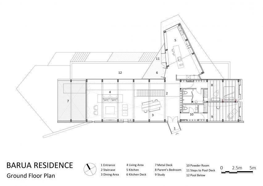 Drawings of India’s “first” mass timber residence by Architecture Discipline
