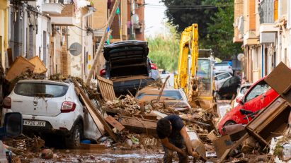 Valencia's Massanassa neighbour in the aftermath of flooding in autumn 2024