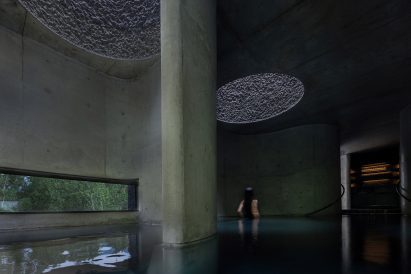 Moody swimming pool