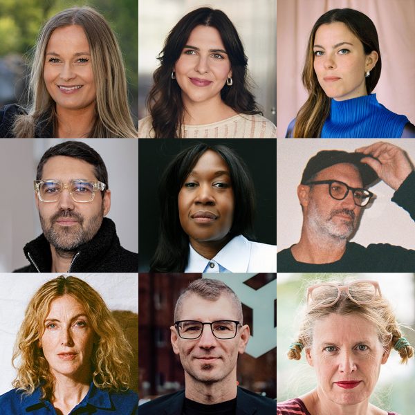 Collage photo of speakers of Design Disruptors: Dezeen talks at Stockholm Furniture Fair 2025