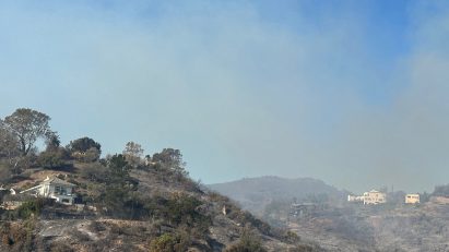 Wildfire damage in Los Angeles