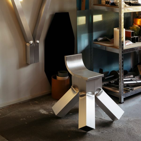 Photo of metal chair by David Taylor