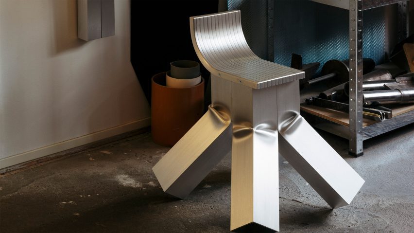 Photo of metal chair by David Taylor