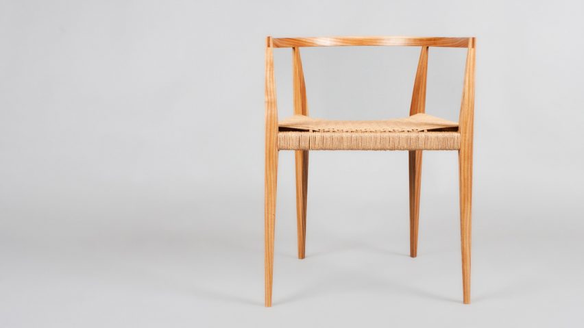 Photo of wooden chair by StudioLEHN