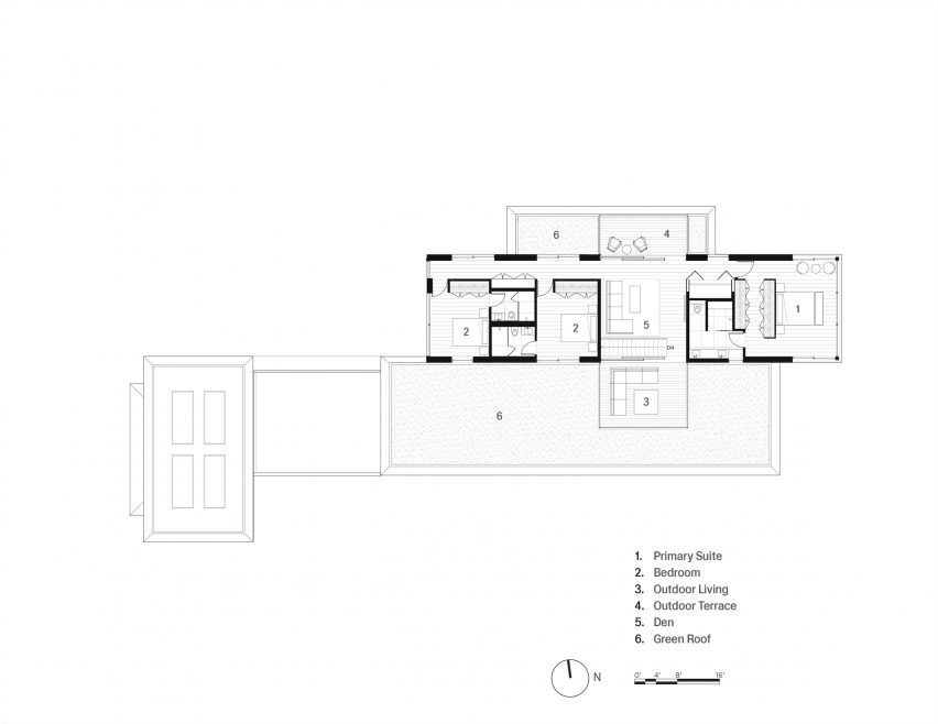 Second floor plan