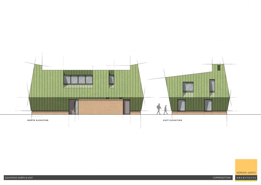 Elevation Copper Bottom by Adrian James Architects