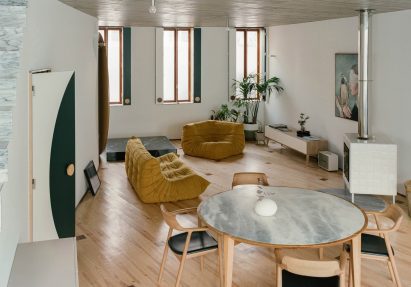 Ligne Roset Togo sofa in Fala Atelier apartment