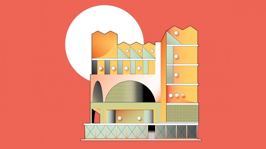 Illustration of Reggio School in Spain