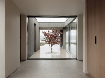 Courtyard of Tidal House by Brown & Brown