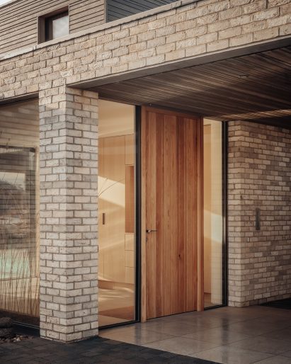 Brick of Scottish home by Brown & Brown