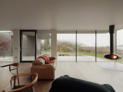 Living area of Scottish home by Brown & Brown