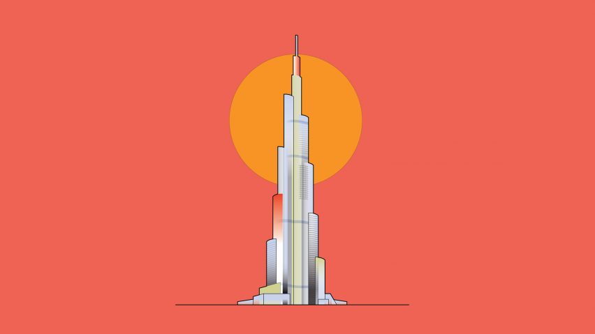 Burj Khalifa illustration