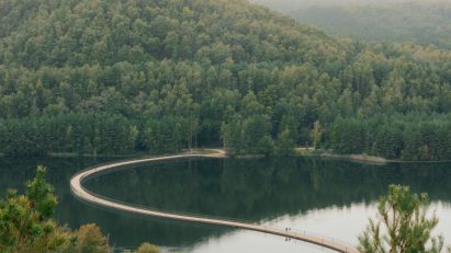 Cycling Between Terrils by Buro Landschap