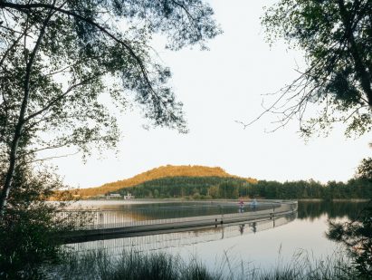 Cycling Between Terrils by Buro Landschap