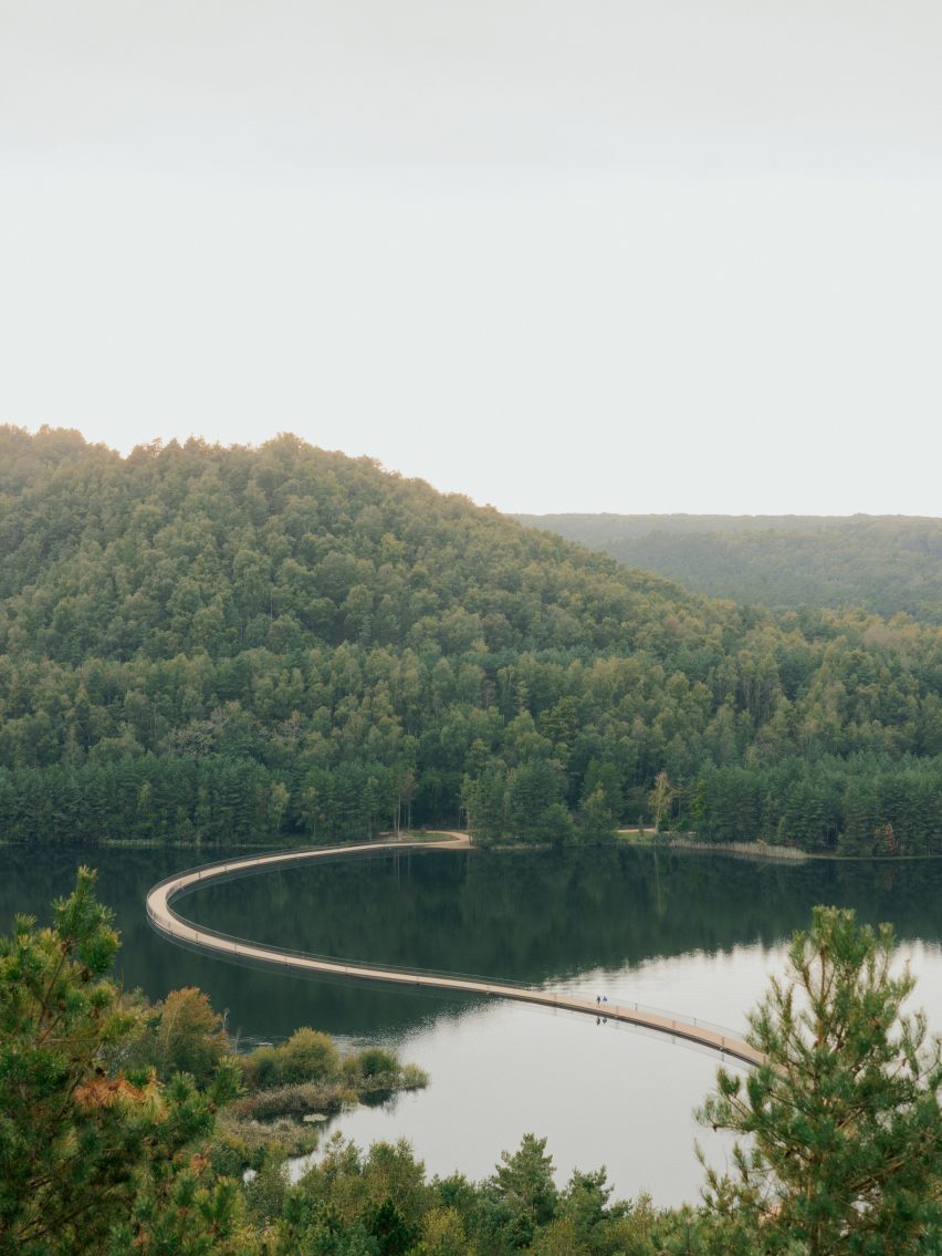 Cycling Between Terrils by Buro Landschap