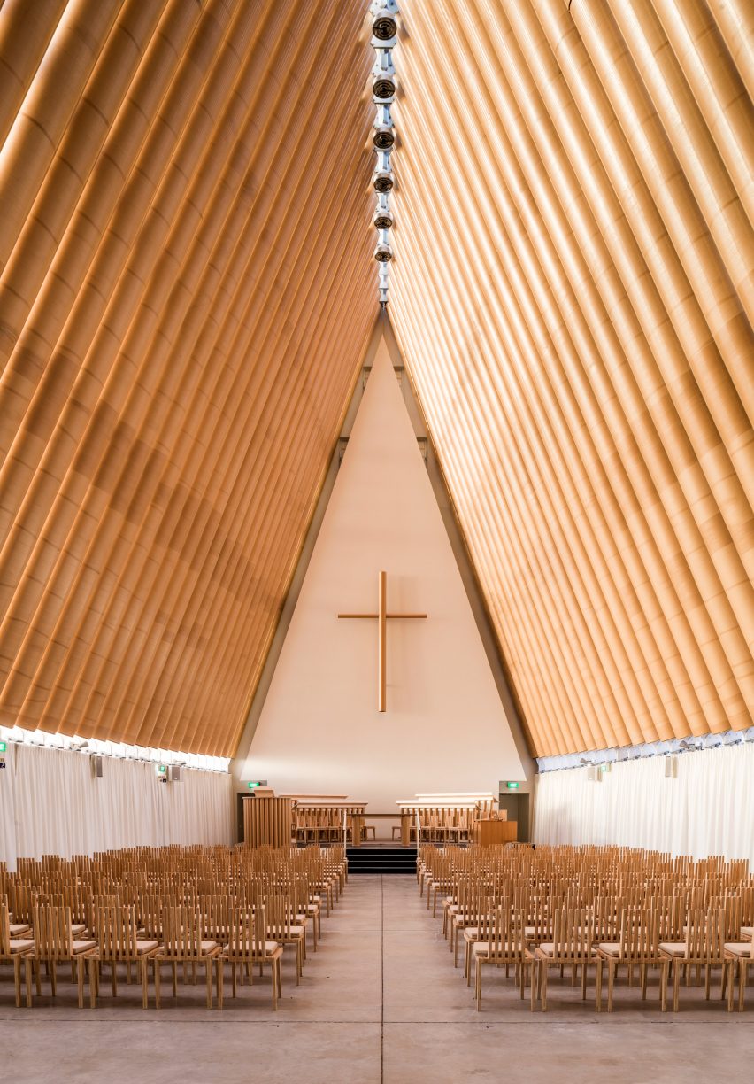 Cardboard Cathedral by Shigeru Ban