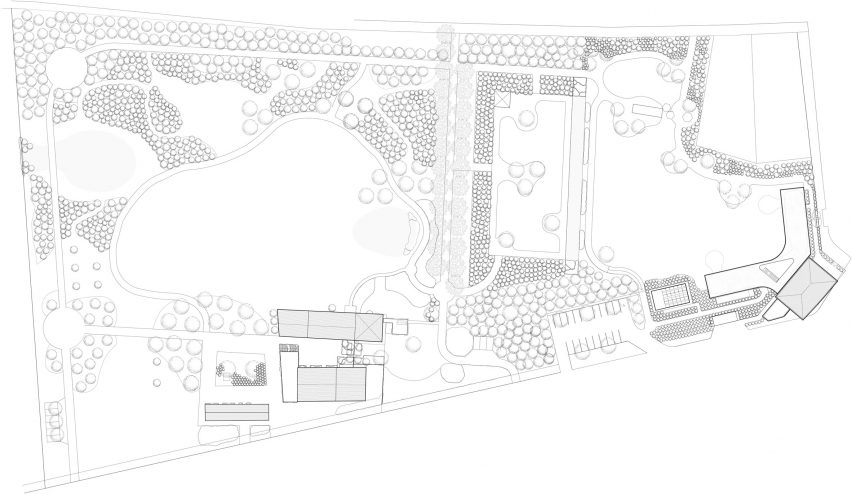 Site plan Quisimangia by Carlo Ratti Associati