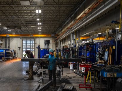 Machine floor