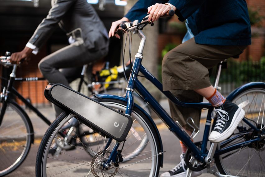 The CLIP attachment doesn't require users to modify their existing bike