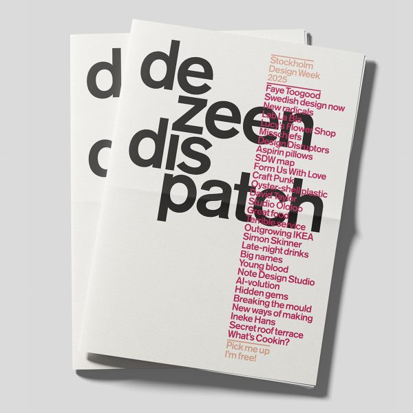 Dezeen launches Dezeen Dispatch at Stockholm Design Week