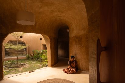 Interior view of Indian home by Earthscape Studio