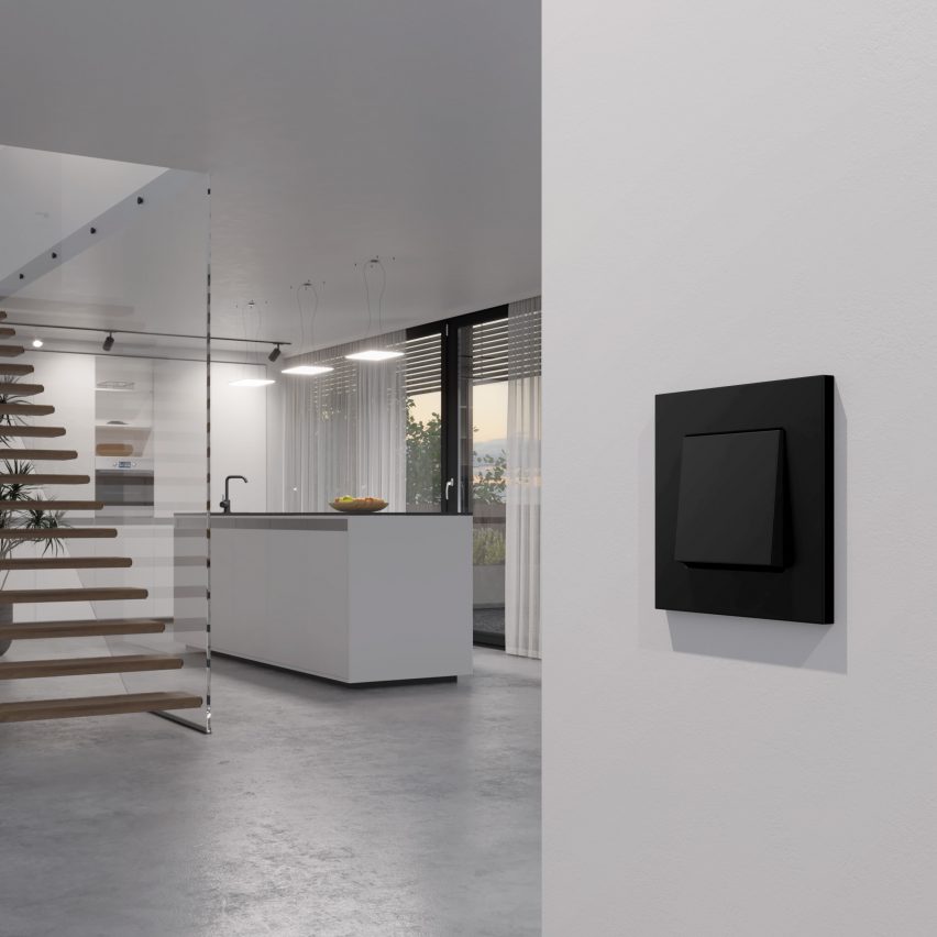 Espirit switches and sockets by Gira
