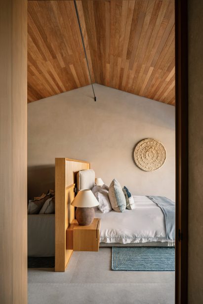 Wooden interior details