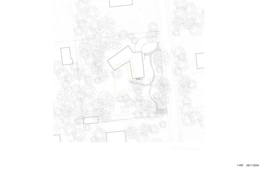 Site plan House for Ela by Ewa Kaszuba