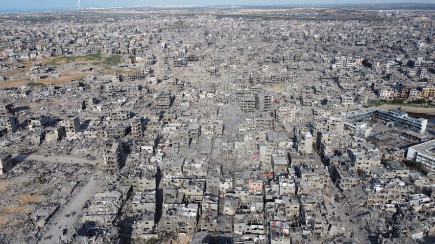 Destruction in Gaza