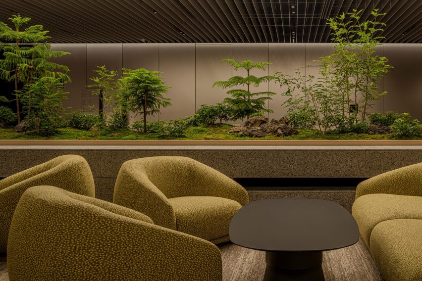 Tokyo office lounge by I IN