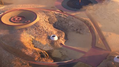 Wadi AlFann commission by James Turrell