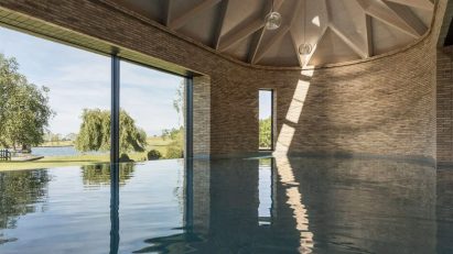 Klas Hyllén Architecture tops Malvern Pool House with skylight for stargazing
