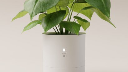 Leafy pod planter