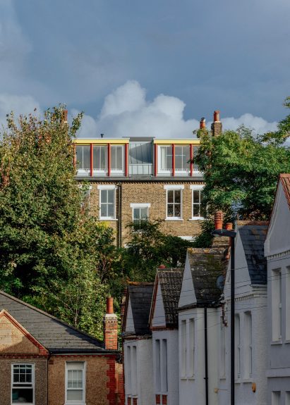 Lewisham Loggias loft extension by OEB Architects